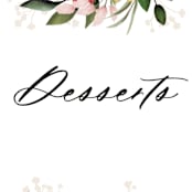 "Blossom" - Small Signs in Blush by Susan Moyal - Close Up