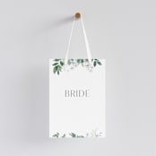 "Grove" - Small Signs in Fern by Everett Paper Goods - With Hanging Ribbon (sold separately)