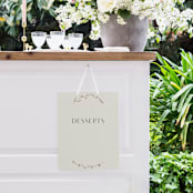 "Vine Wrap" - Small Signs in Cotton by Amy Kross - In Use