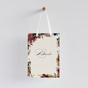 "poetique" - Small Signs in Autumn by Kate Ahn - With Hanging Ribbon (sold separately)