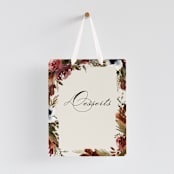 "poetique" - Small Signs in Autumn by Kate Ahn - With Hanging Ribbon (sold separately)