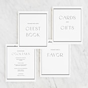 "Luster" - Small Signs in Cotton by Stacey Meacham - Text Layout Options for Small Signs