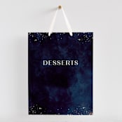 "oponki" - Small Signs in Deep Sea by chocomocacino - With Hanging Ribbon (sold separately)