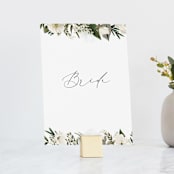 "Classic Love" - Small Signs in Vanilla by Susan Moyal - With Brushed Gold Holder (sold separately)