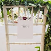"Fleur" - Small Signs in Blush by Lori Wemple - In Use