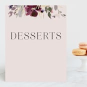 "Fleur" - Small Signs in Blush by Lori Wemple - Front