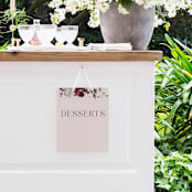 "Fleur" - Small Signs in Blush by Lori Wemple - In Use
