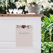 "Fleur" - Small Signs in Blush by Lori Wemple - In Use
