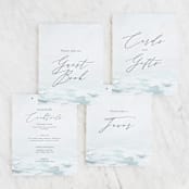 "At Sea" - Small Signs in Sky by Nicoletta Savod - Text Layout Options for Small Signs