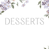 "Sweeping Vine" - Small Signs in Periwinkle by Itsy Belle Studio - Detail