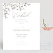 "Romantic Wreath" - Small Signs in Chantilly by Wildfield Paper Co - Front