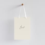 "Together" - Small Signs in Cream Puff by Pixel and Hank - With Hanging Ribbon (sold separately)