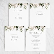 "Grace" - Small Signs in Porcelain by Leah Bisch - Text Layout Options for Small Signs