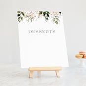 "Grace" - Small Signs in Porcelain by Leah Bisch - On Small Tabletop Easel (sold separately)