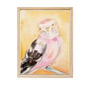 "Painted Pet Bird Portrait, 11x14x1.5", custom portrait" - Commissioned Original Painting in multicolorassorted-colors by AlisonJerry