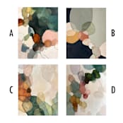 "Commissioned Abstract Triptych" - Commissioned Original Painting in multicolorassorted-colors by Wendy Keller