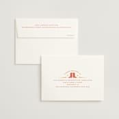 "Nash Bash" - Bachelorette Party Thank You Cards in Coral by Cindy Reynolds - FREE Recipient Addressing