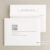 "vasilopita" - Engagement Party Thank You Cards in Opal by chocomocacino - FREE Recipient Addressing