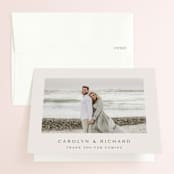 "nocturne" - Engagement Party Thank You Cards in Tan by chocomocacino - Front