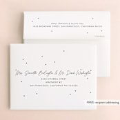 "Clink" - Engagement Party Thank You Cards in Evening by mo kelley - FREE Recipient Addressing