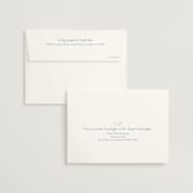 "Pastel Bow" - Engagement Party Thank You Cards in Lilac by Stephanie Heinrich Godbout - FREE Recipient Addressing