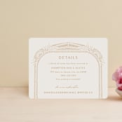 "Timeless" - Direction Cards in Terracotta by Jen Owens - Front