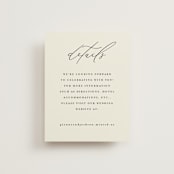 "Love and Faith" - Direction Cards in Vanilla by Louise Kay - Front