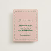 "Crazy Little Thing Called Love" - Direction Cards in Avocado by Helena Vitto - Front