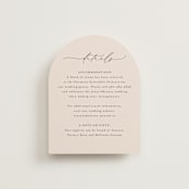 "Everlasting" - Direction Cards in Latte by Jennifer Postorino - Front