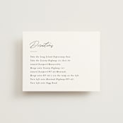 "Macaron" - Direction Cards in Snow by Nicoletta Savod - Front
