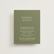 "Fero" - Direction Cards in Blush by Pati Cascino - Front