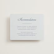 "Modernne" - Direction Cards in Powder by Carolyn MacLaren - Front