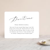 "Scripted Romance" - Direction Cards in Classic by Katherine Moynagh - Front
