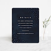 "Celestial" - Direction Cards in Night Sky by Carly Reed Walker - Front