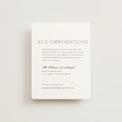 "Classic Chic" - Direction Cards in Pearl by Shirley Lin Schneider - Front