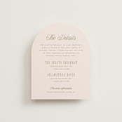 "Felicity" - Direction Cards in Pearl by Leah Bisch - Front
