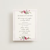 "Gather" - Direction Cards in Lilac by Susan Moyal - Front