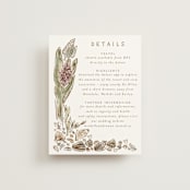 "Disney's Mickey Mouse Tropical Frame" - Direction Cards in Earth by Shiny Penny Studio - Front