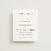 "Margot" - Direction Cards in Midnight by Lauren Chism - Front
