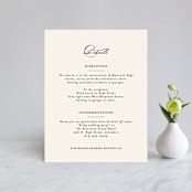 "a grand day" - Direction Cards in Vanilla by Lea Delaveris - Front