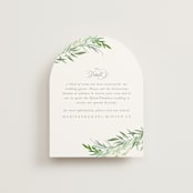 "I do" - Direction Cards in Fern by Creo Study - Front