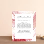 "pollen" - Direction Cards in Petal by Robin Ott - Front