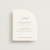 "From This Moment On" - Direction Cards in Classique by Design Lotus - Front