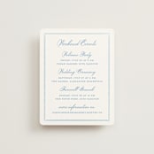 "Royalty" - Direction Cards in Capri by Creo Study - Front