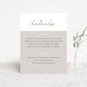 "Styled" - Direction Cards in Fog by Pixel and Hank - Front