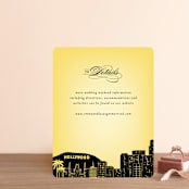 "Big City - Los Angeles" - Direction Cards in Lemondrop by Hooray Creative - Front