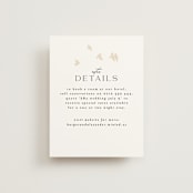 "Soar" - Direction Cards in Cream by Phrosné Barwood - Front