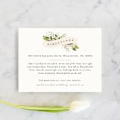 "Ribbonly" - Direction Cards in Blush by Jennifer Wick - Front