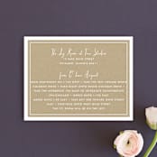 "Krafted Florals" - Direction Cards in Blush by Lehan Veenker - Front