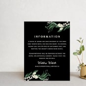 "Meander" - Direction Cards in Obsidian by Kaydi Bishop - Front